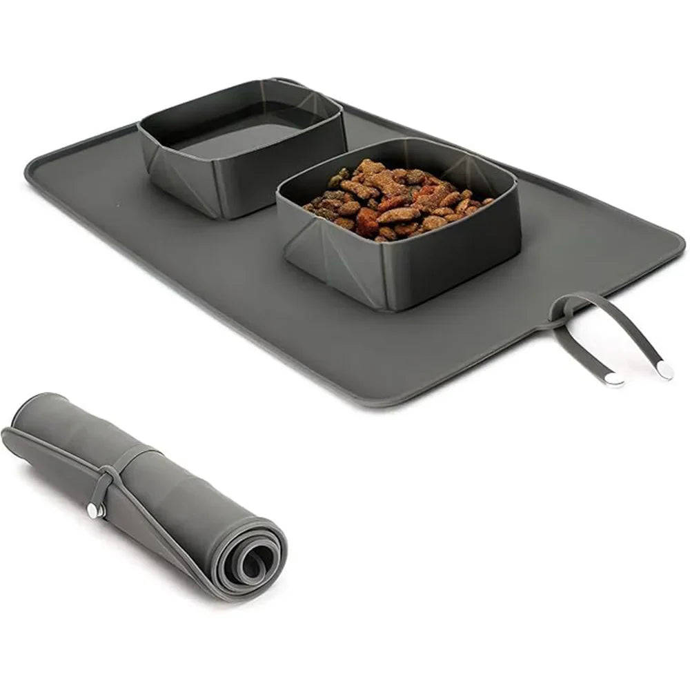 MyBuddy | Faltbare Reisebox für Futter & Wasser unterwegs