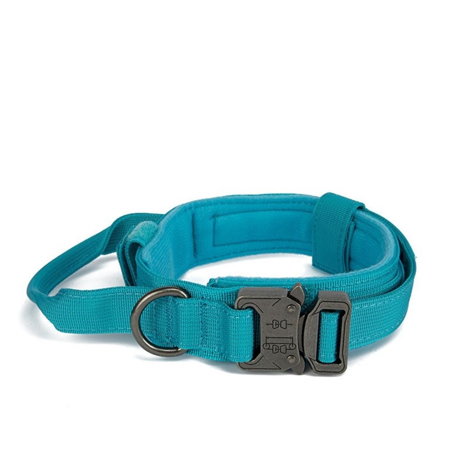 Tactische Hondenhalsband khaki halsband met gesp