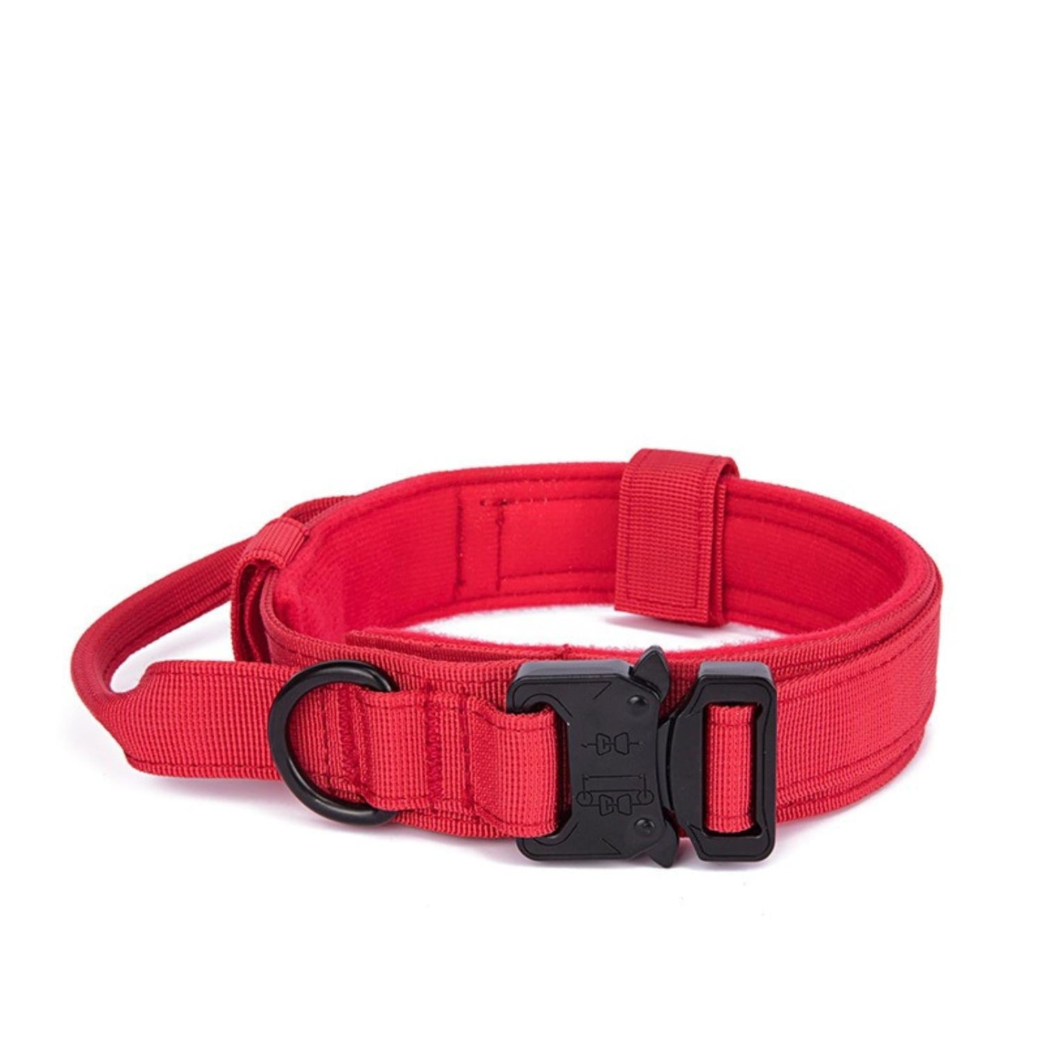 Tactische Hondenhalsband groene halsband met gesp