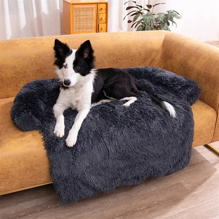 Sofura | Kratzschutzdecke für Sofa & Möbel – Tierhaarfrei & stilvoll