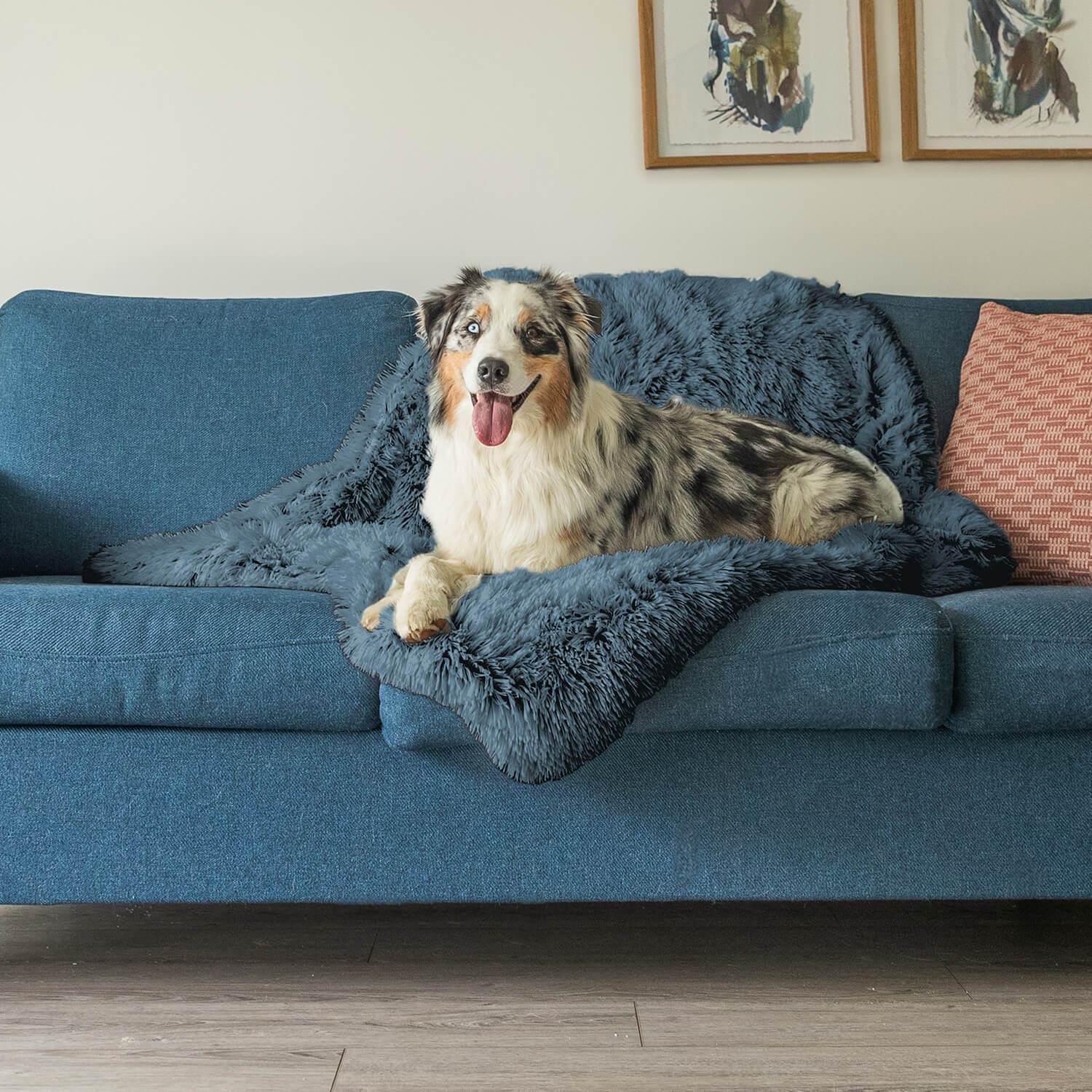 SnugTail | Beruhigende Hundedecke mit Anti-Stress-Funktion