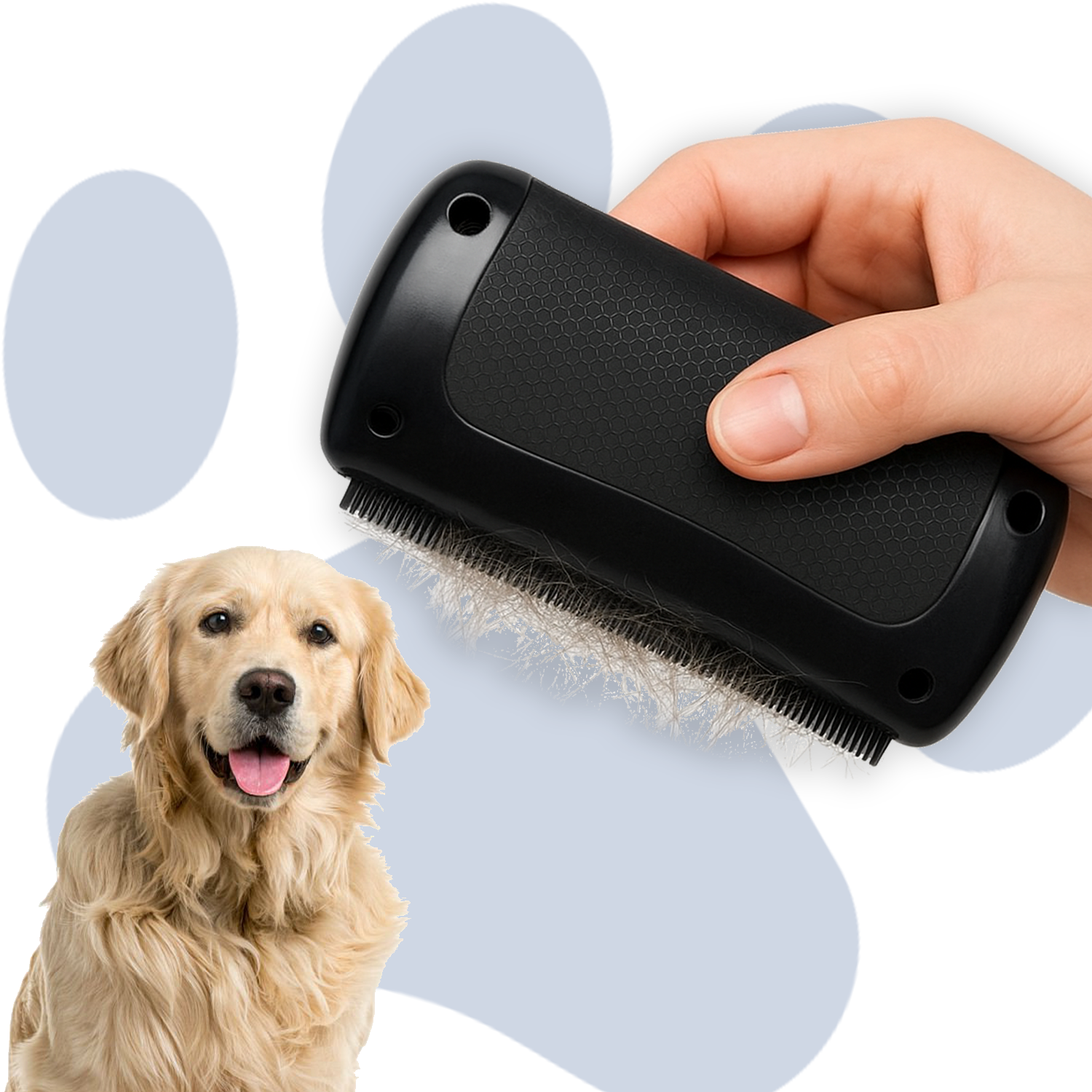 Canivio | Fellpflegebürste für Unterwolle bei Hunden & Katzen