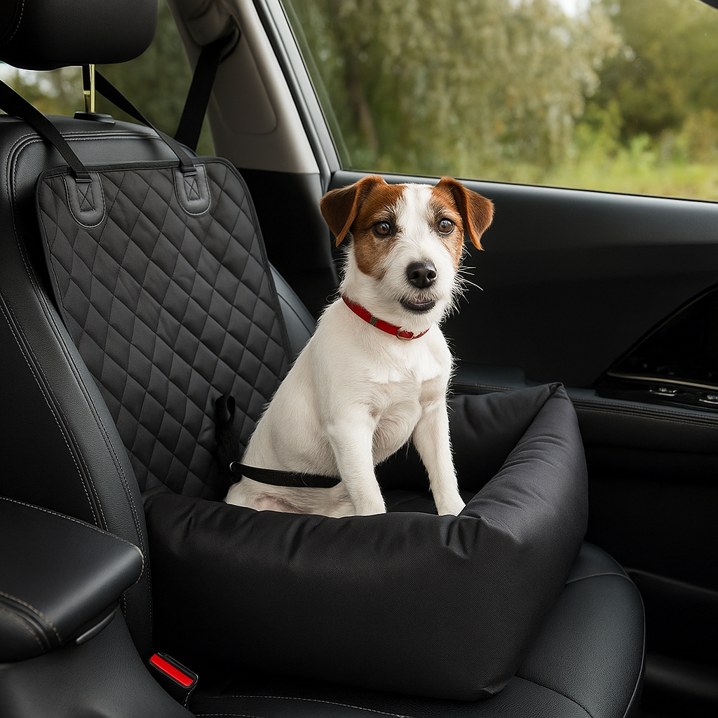 PawHaven | Autositz & Kuschelbett für Hunde