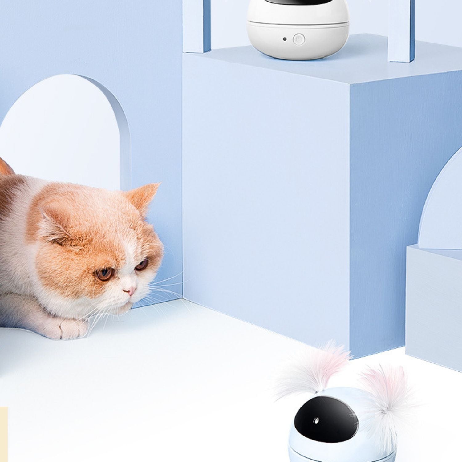 Lumina | Interaktives Katzenspielzeug mit Laser