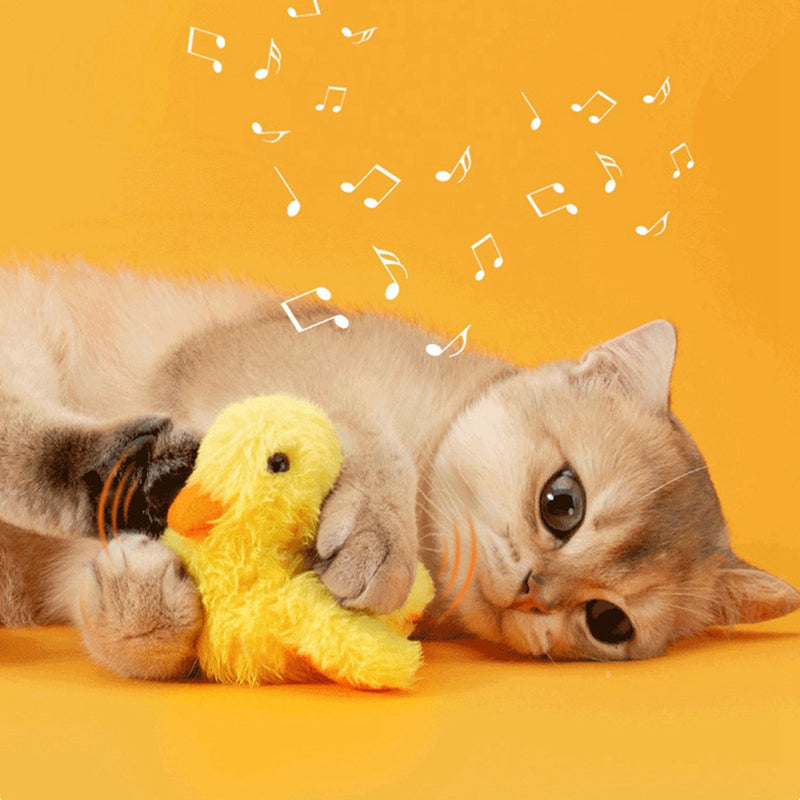 MimiToys | Quakender Spielentchen-Freund für Katzen