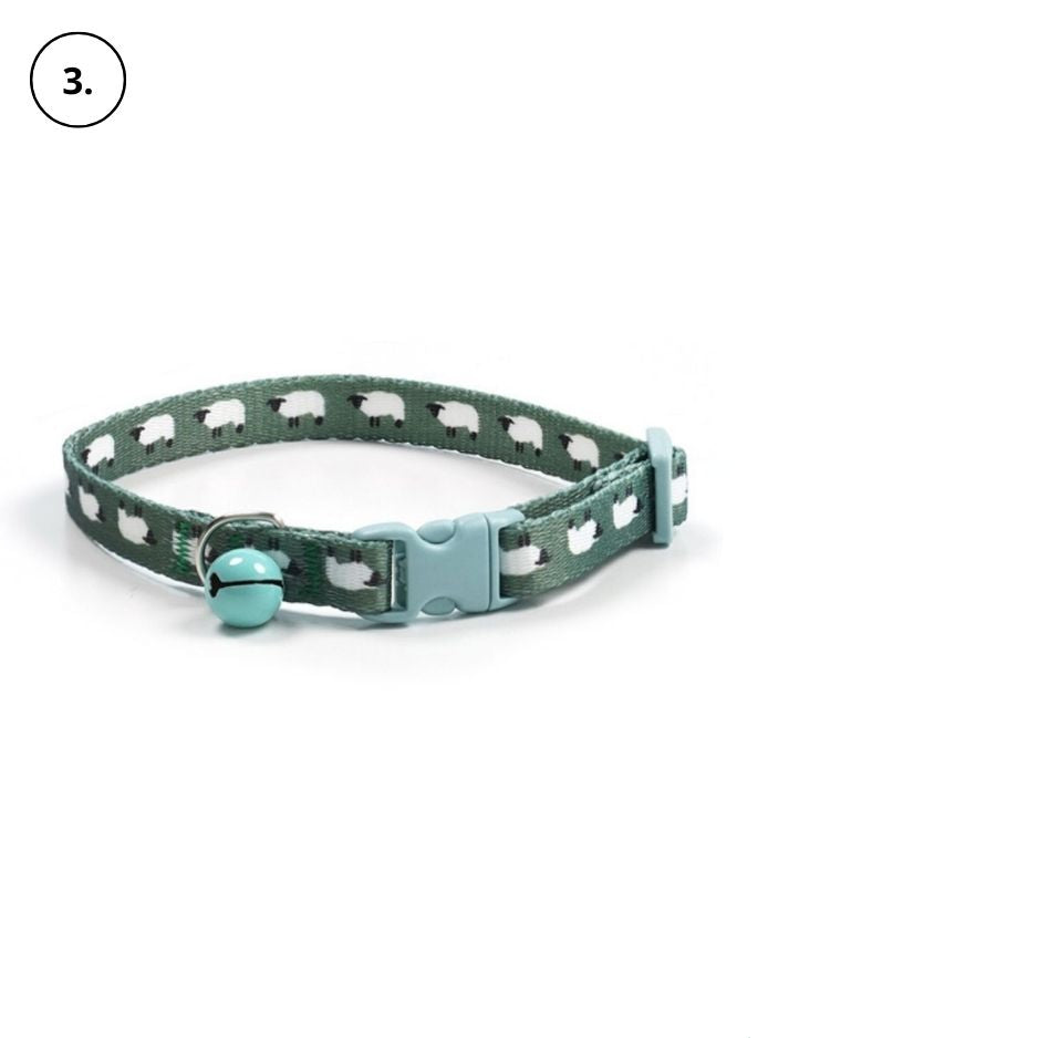 kattenhalsband kit kat met halsband en schattige roze strik