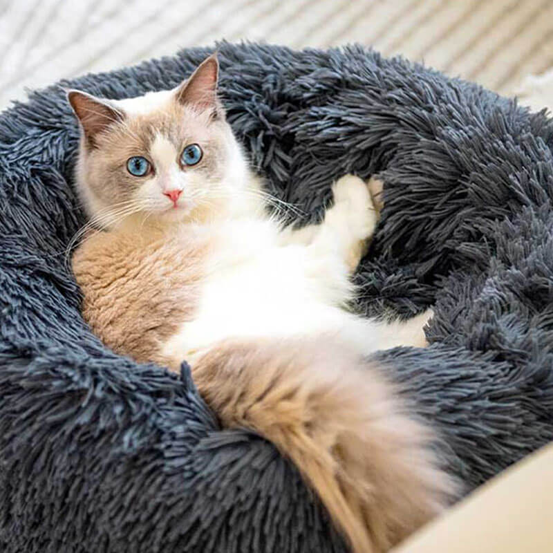 MiaVita | Flauschiges Katzenbett – Gemütlicher Rückzugsort für Stubentiger