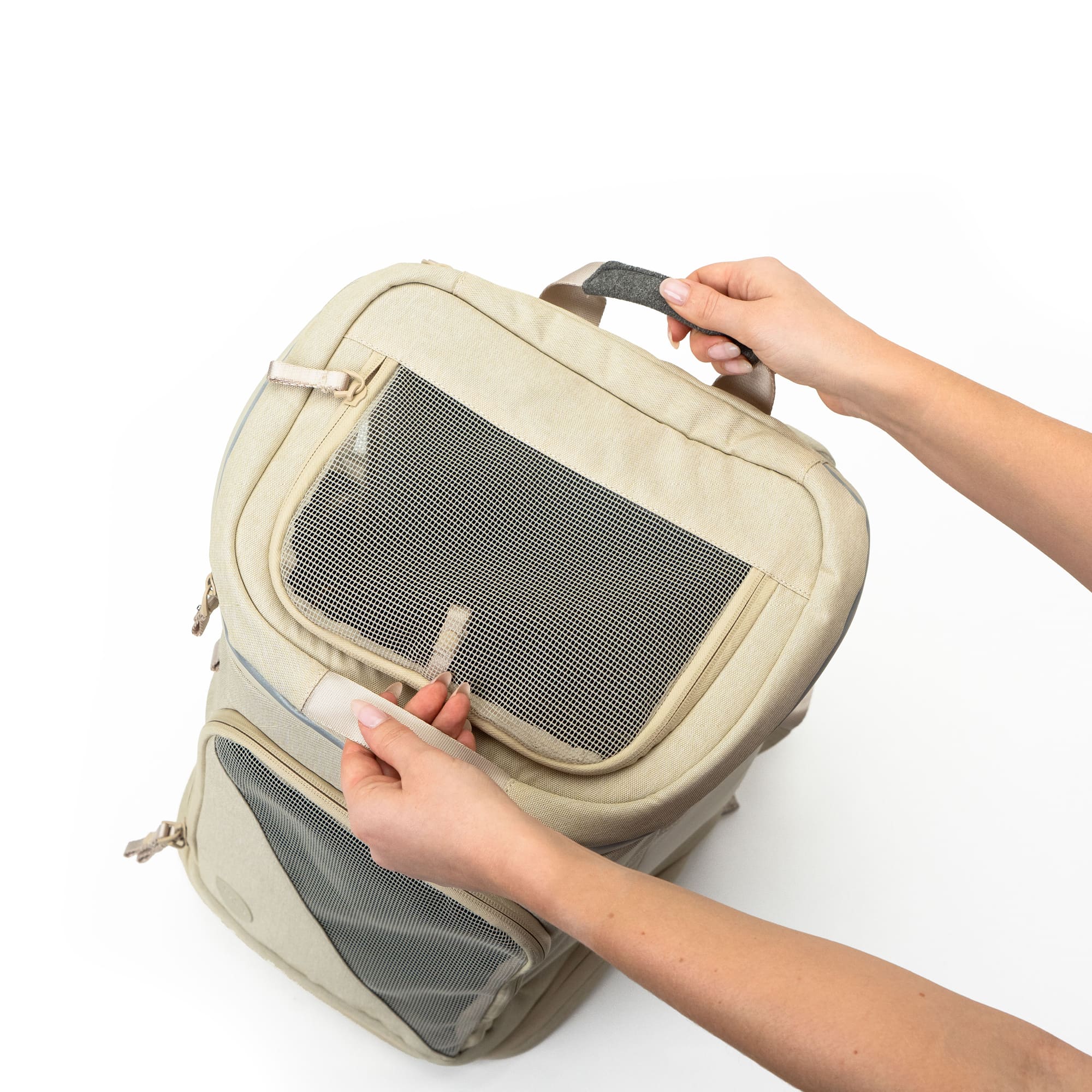 LinaCat | Komfortabler Katzenrucksack mit Rundum-Belüftung