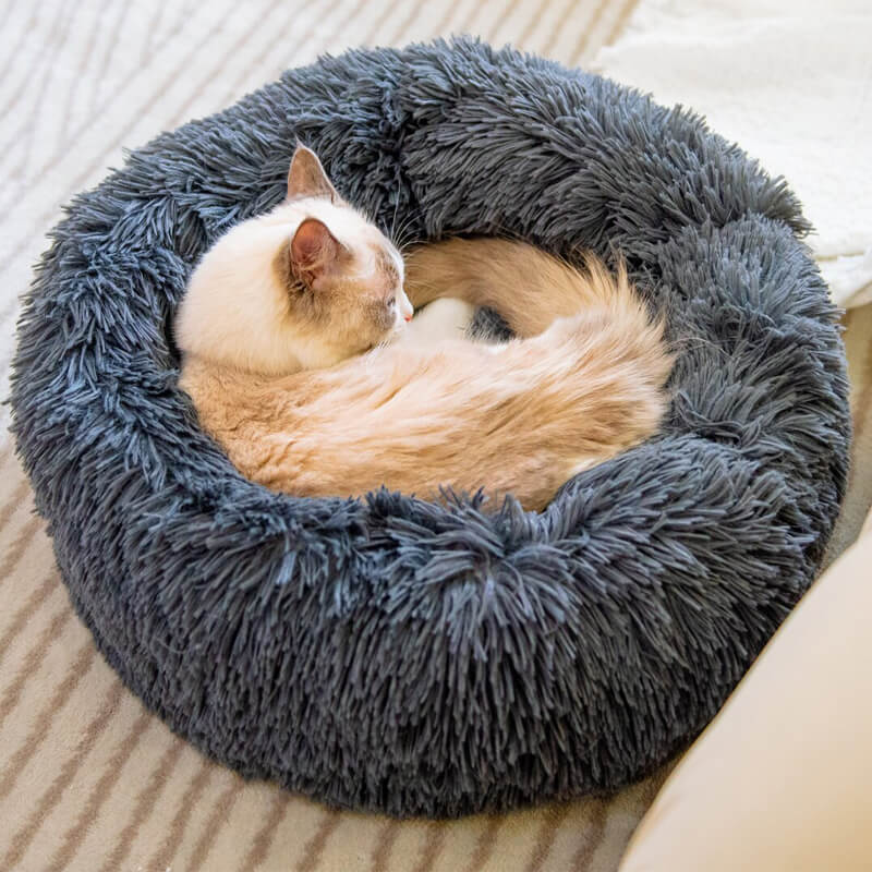 MiaVita | Flauschiges Katzenbett – Gemütlicher Rückzugsort für Stubentiger