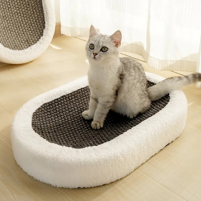 Ella | Komfort Katzenbett mit integrierter Kratzfläche
