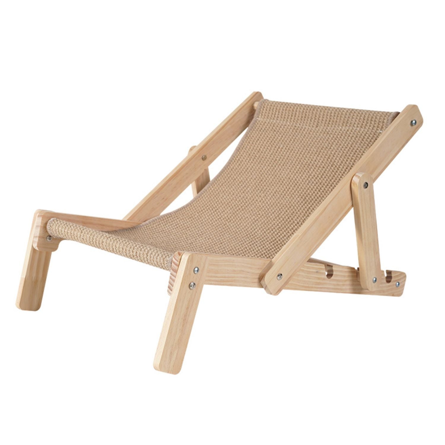 FeliLounge | Verstellbarer Holz-Loungesessel für Katzen