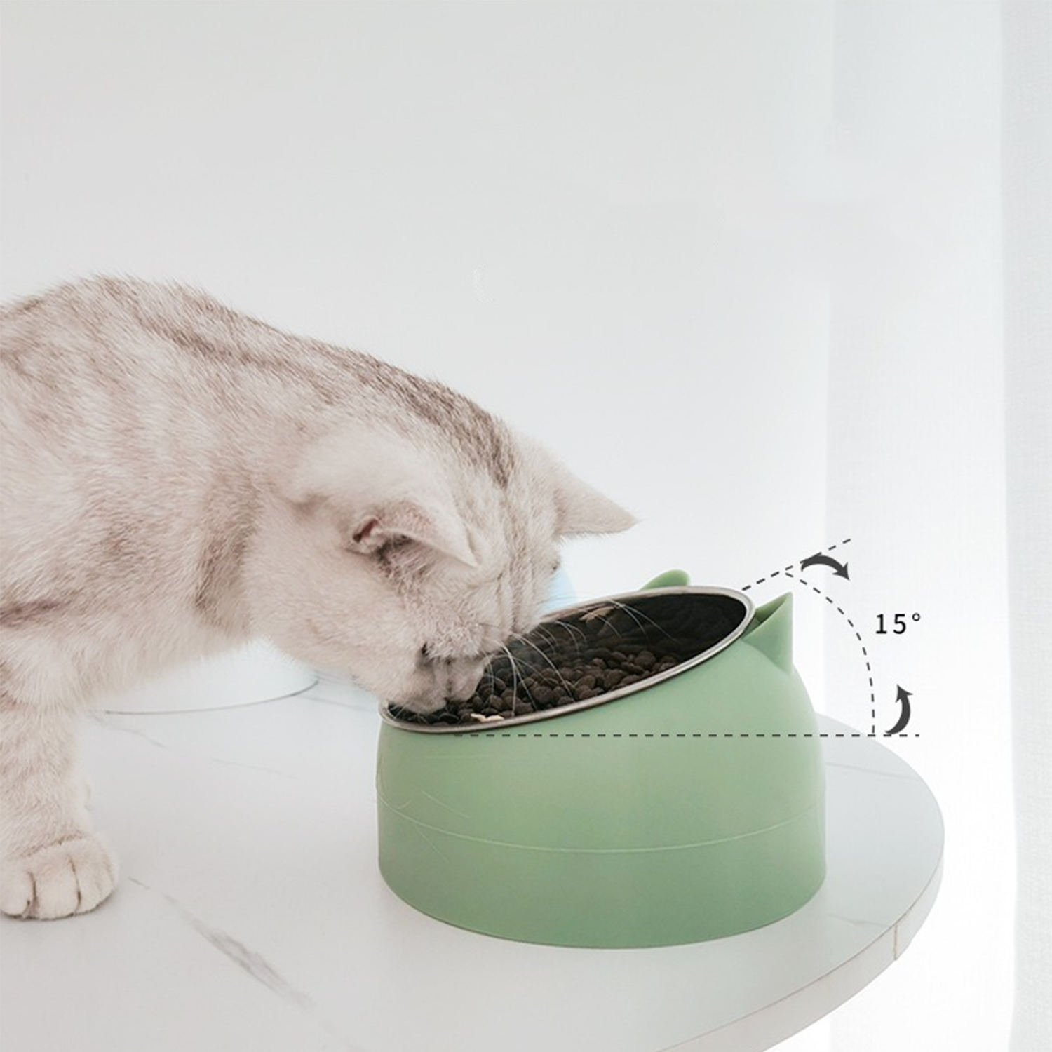 VetBow | Anti-Erbrechen Futternapf mit ergonomischer Neigung