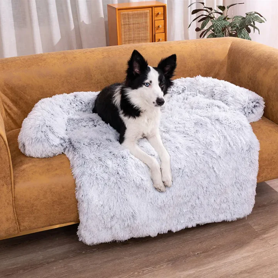 Sofura | Kratzschutzdecke für Sofa & Möbel – Tierhaarfrei & stilvoll