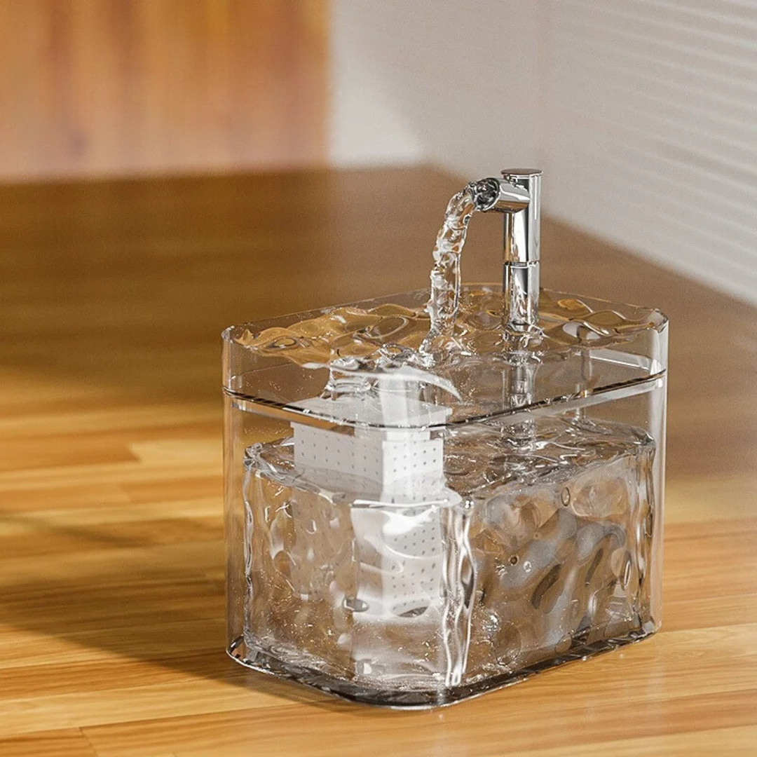 Oliver | Automatischer Haustier Trinkbrunnen mit Frischwasserfilter