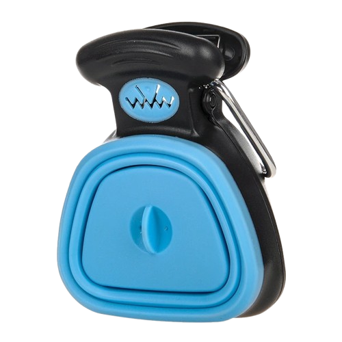 CleanPaw | Tragbare faltbare Hundekotschaufel mit Beutelspender