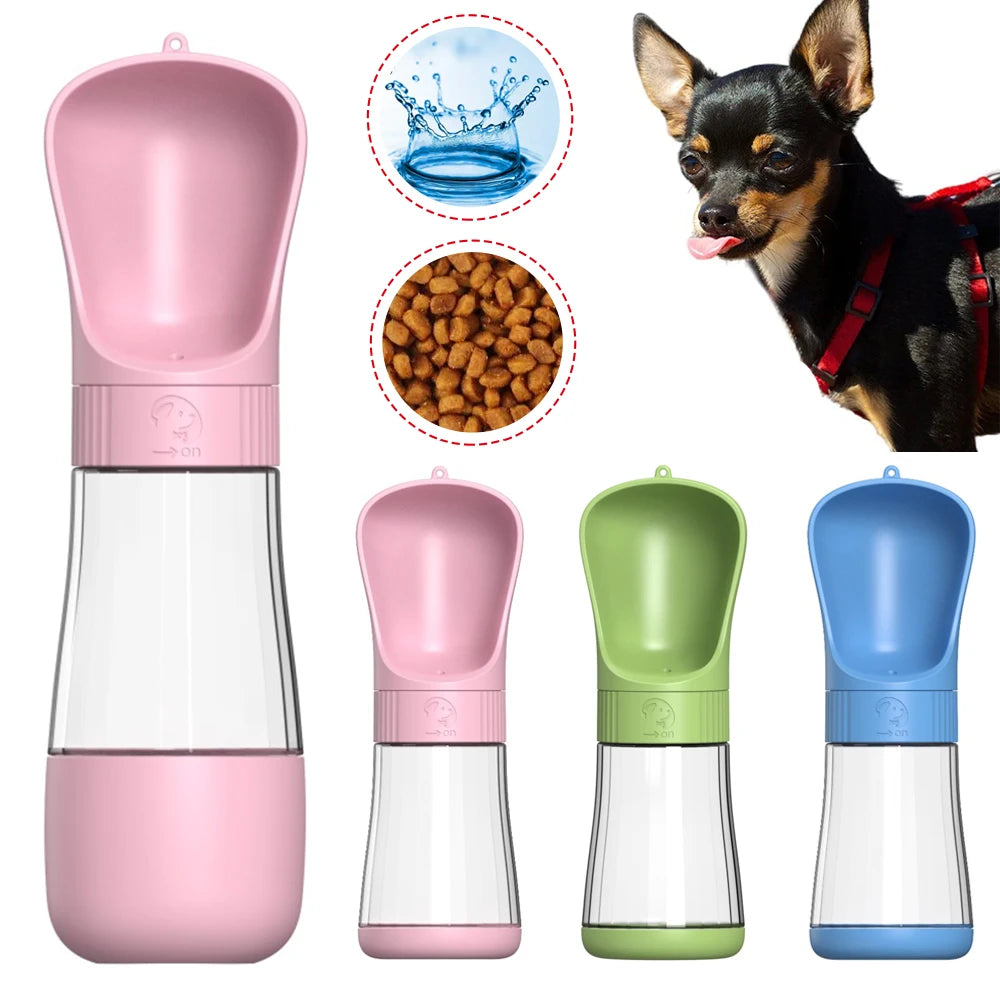 AquaTail | Tragbare Trinkflasche für Hunde & Katzen – Unterwegs hydratisiert