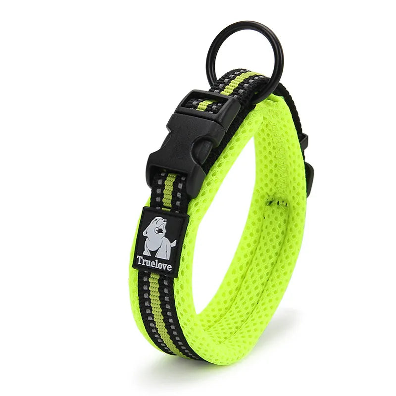 RexLicht | Reflektierendes Hundehalsband mit atmungsaktivem Komfortdesign