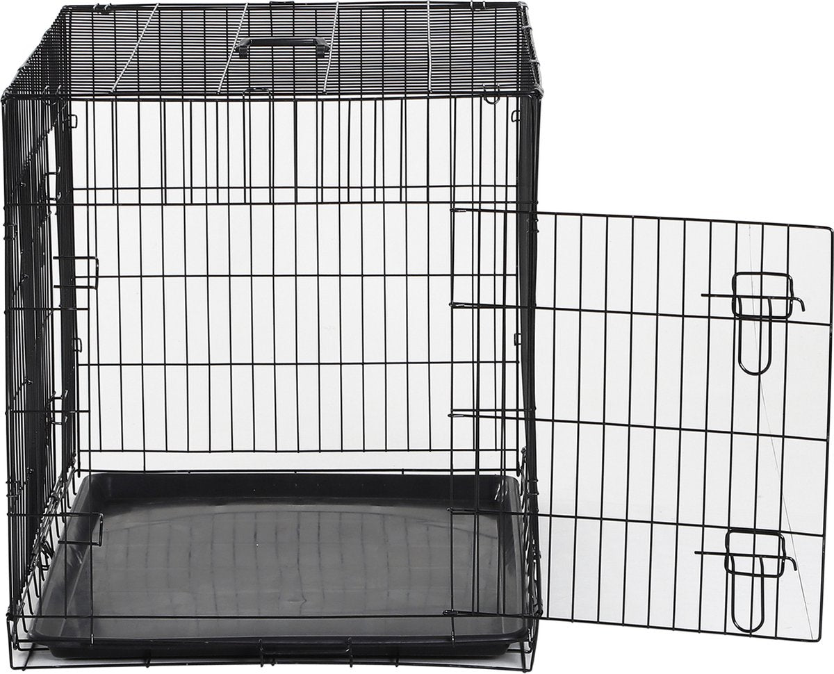 Rudolf & Rufus | Faltbare Transportbox für Hunde aus Metall