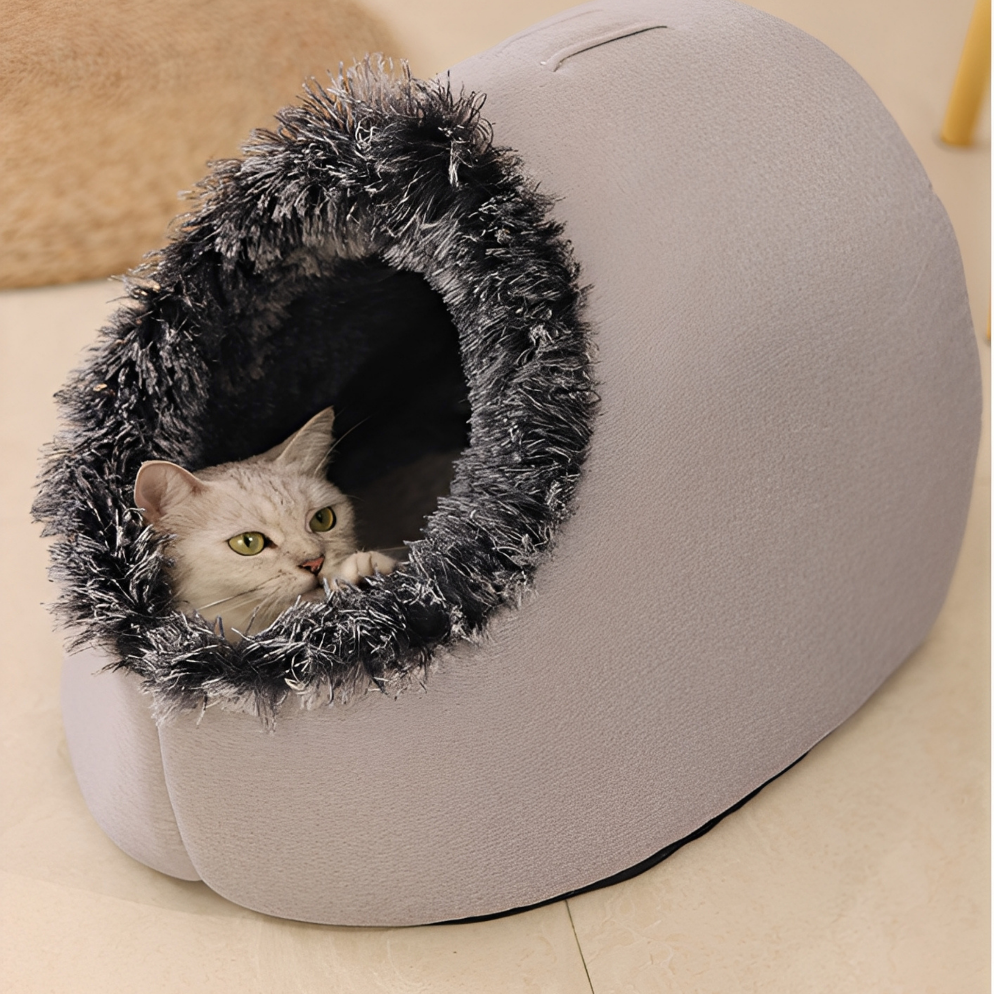 CozyNest | Kuschelige Höhle für Katzen & kleine Hunde