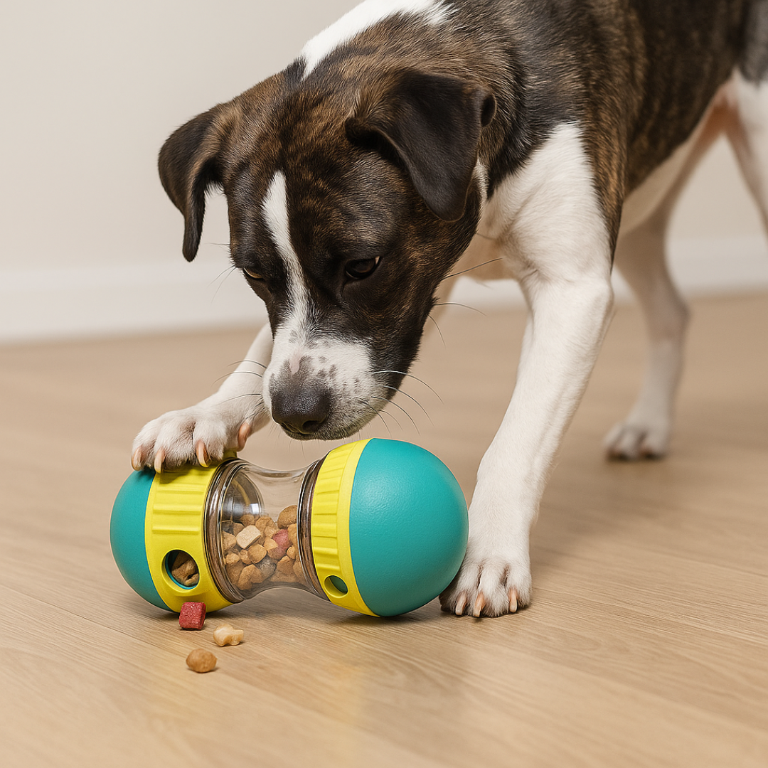 Rudello | Intelligentes Hundespielzeug mit Leckerliausgabe – Fördert Spiel & Training