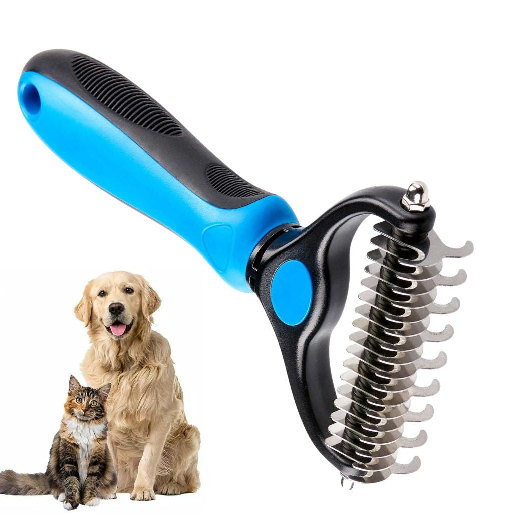 FurEase | Profi-Unterfellbürste für Hunde & Katzen