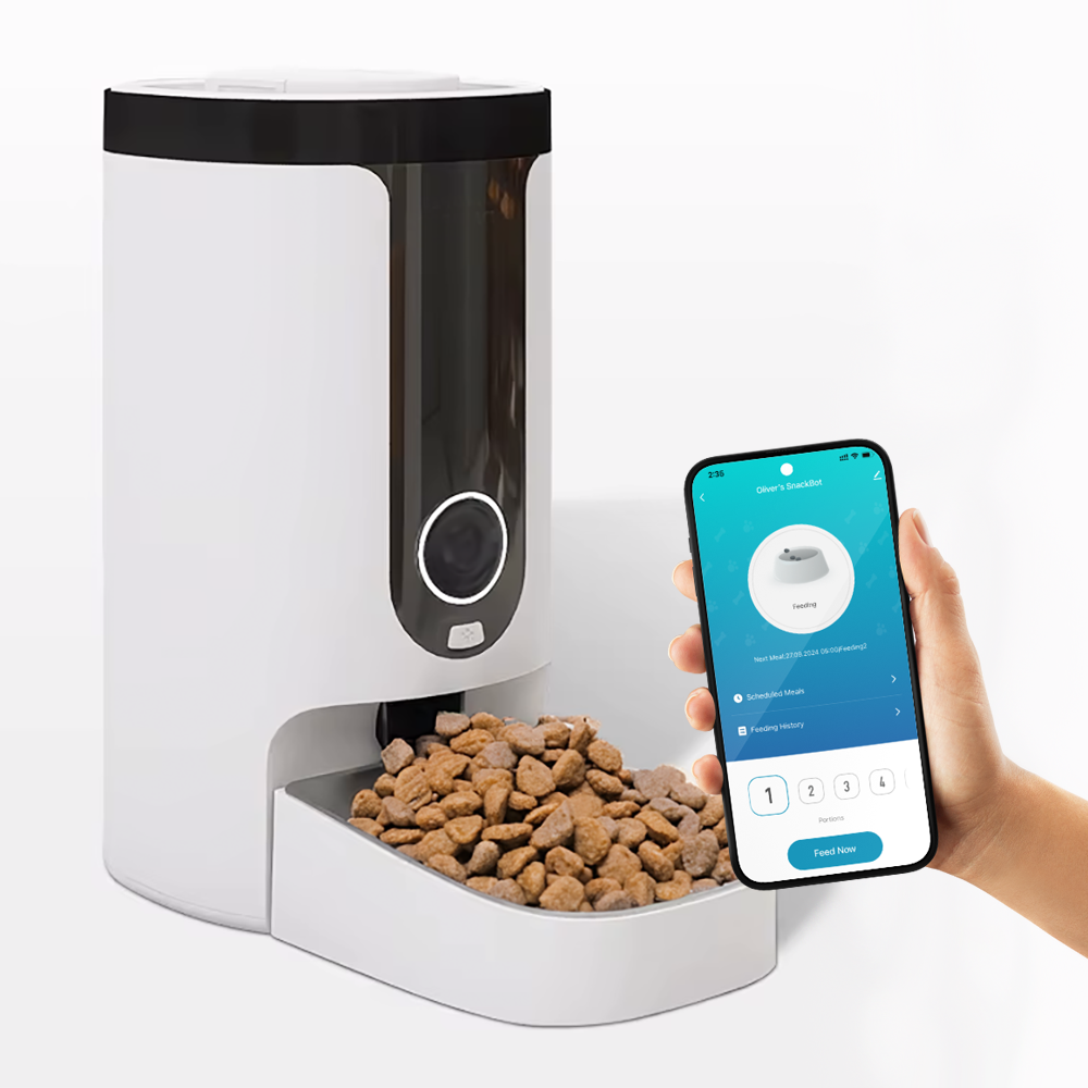 Feedello | App-gesteuerter Futterautomat für Hunde & Katzen