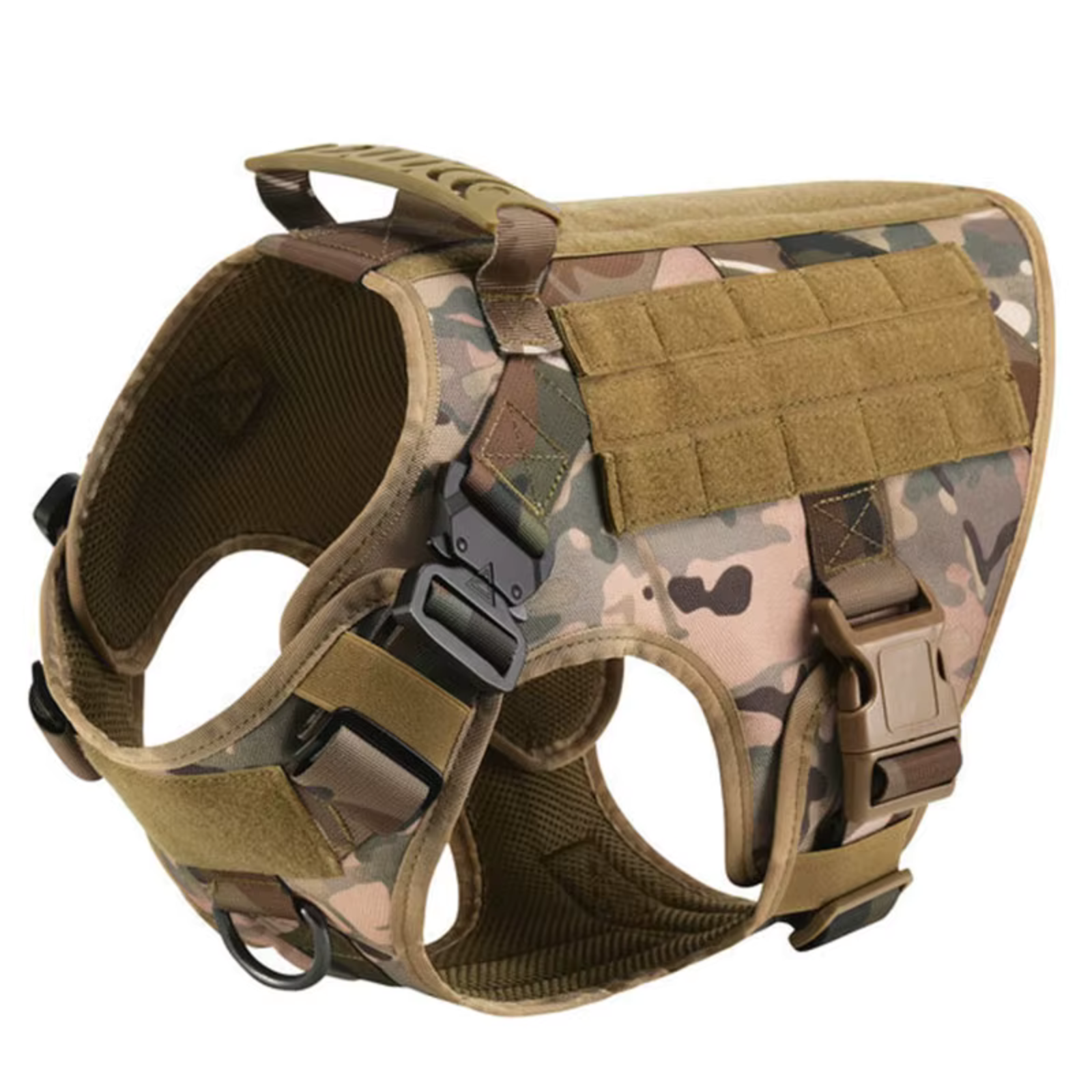 K9Guard | Taktisches Hundegeschirr mit Griff & MOLLE-System