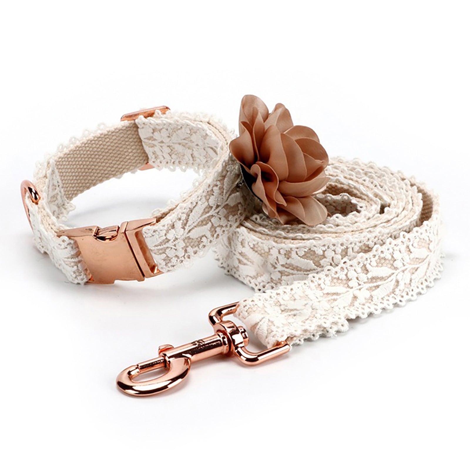 Bellessa | Elegantes Halsband- und Leinen-Set für stilvolle Hunde