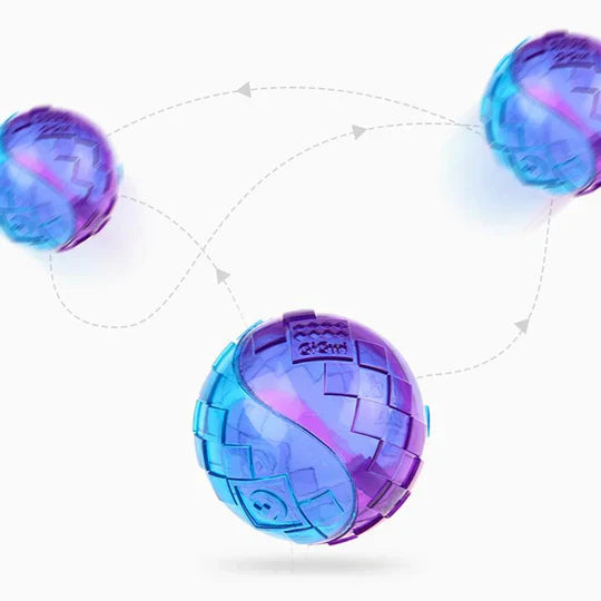 BelloBite | Robuster Kauspielball für Hunde mit Sprung- & Spielspaß-Effekt