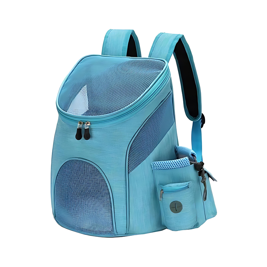 Nala | Ergonomischer Haustier-Rucksack mit Netzbelüftung und Seitentaschen