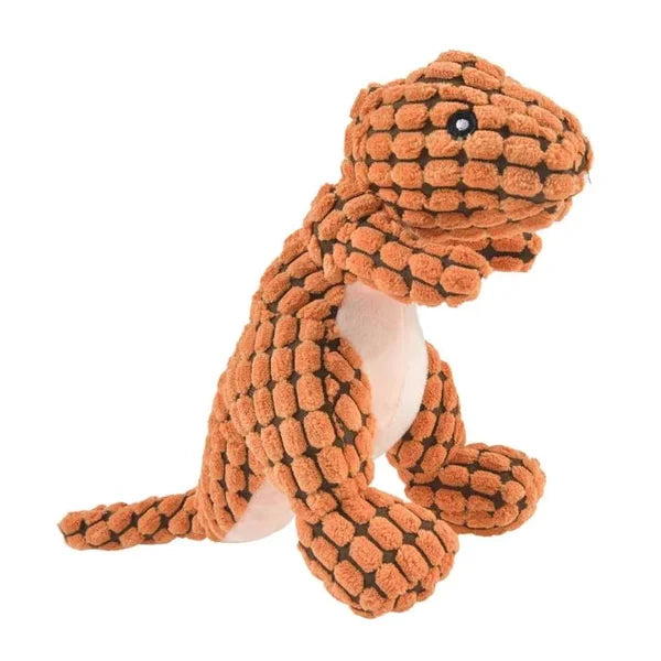 PawRex | Plüsch-Dino-Spielzeug für Hunde