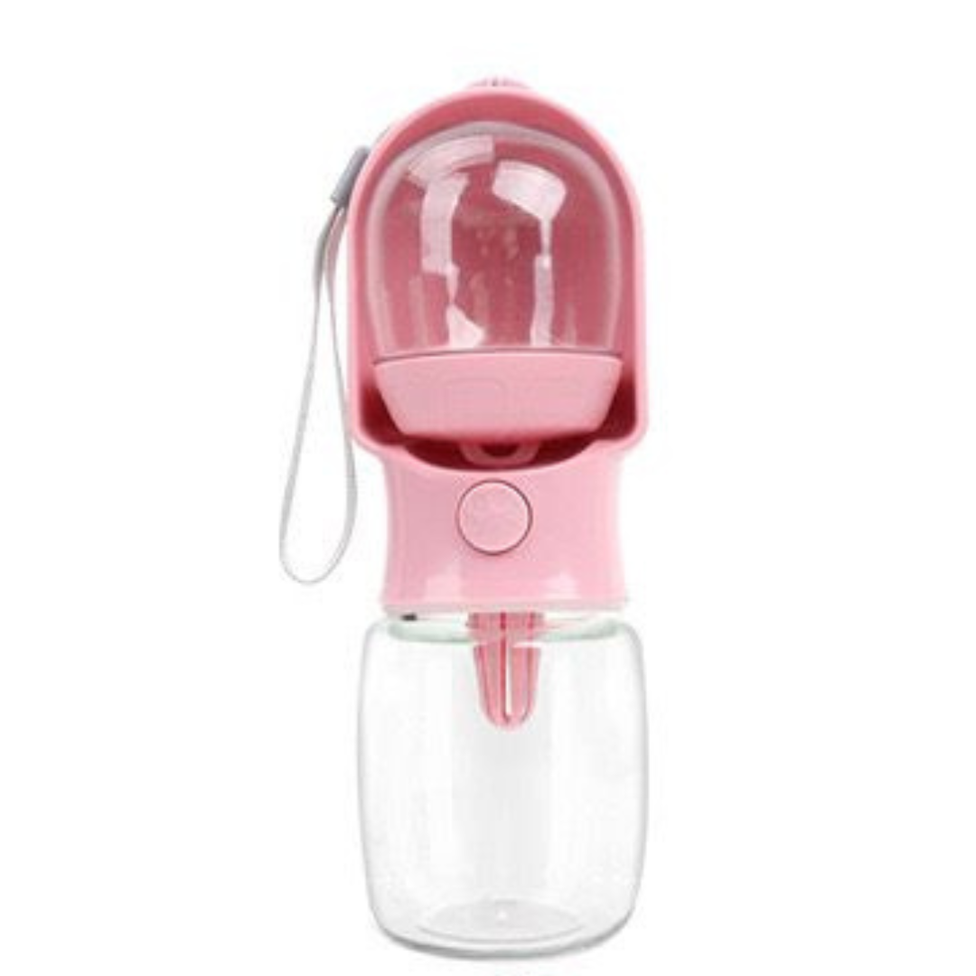 Lunado | 2-in-1 Haustierflasche für Wasser & Futter – Auslaufsicher und tragbar