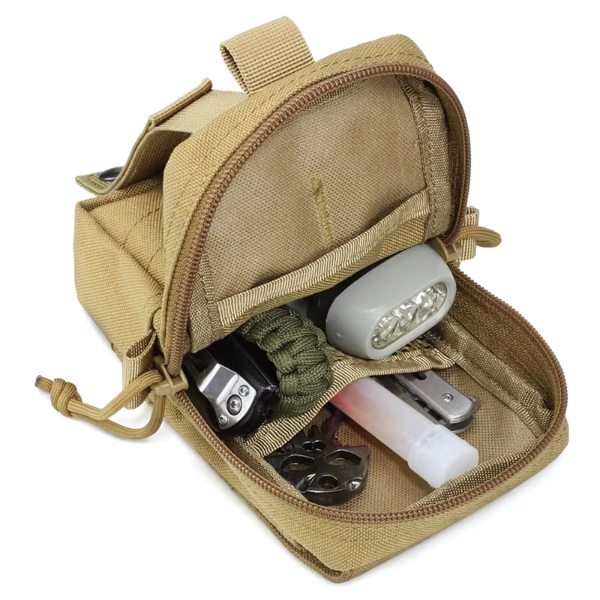 Valtor | 6-in-1 Taktisches Hundegeschirr-Set mit Leine, Taschen & Halsband