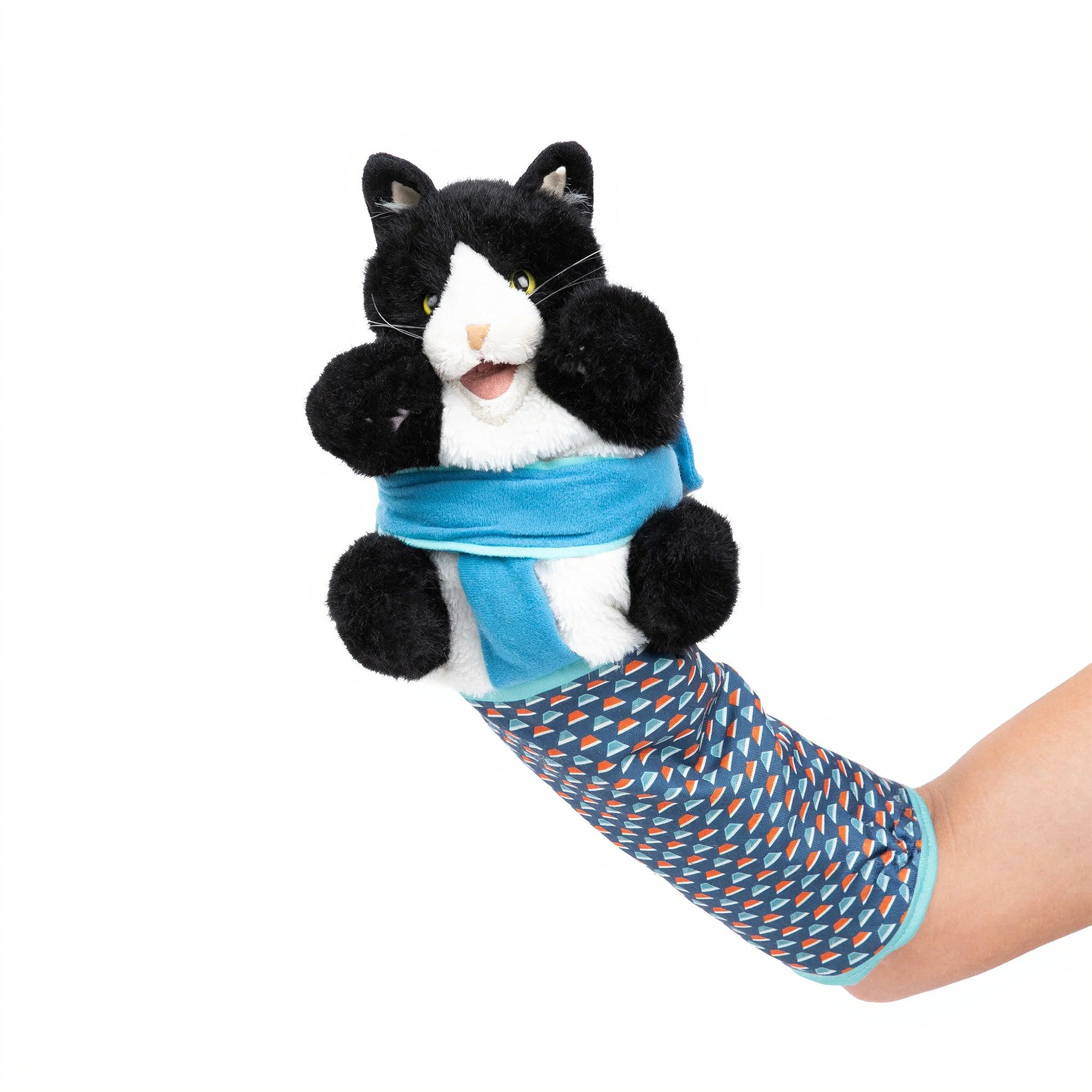 Boxicat | Raufspiel-Handpuppe mit Katzenminze & Kratzschutz für interaktives Katzenspiel