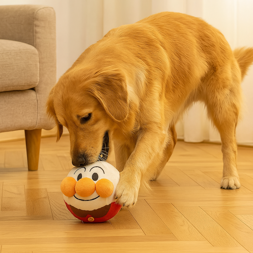 Tobino | Interaktiver Schweinchen-Spielball für Hunde
