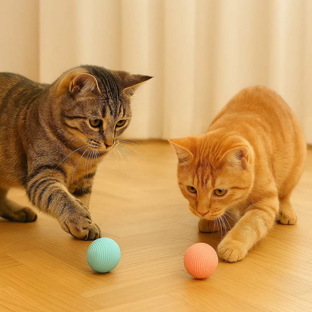 Rollino | Intelligenter Spielball für neugierige Katzen