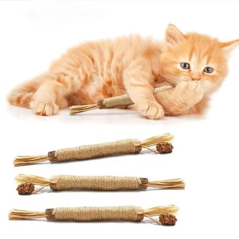 Kratziro | Natürlicher Kaustick & Krallenfreund für Katzen