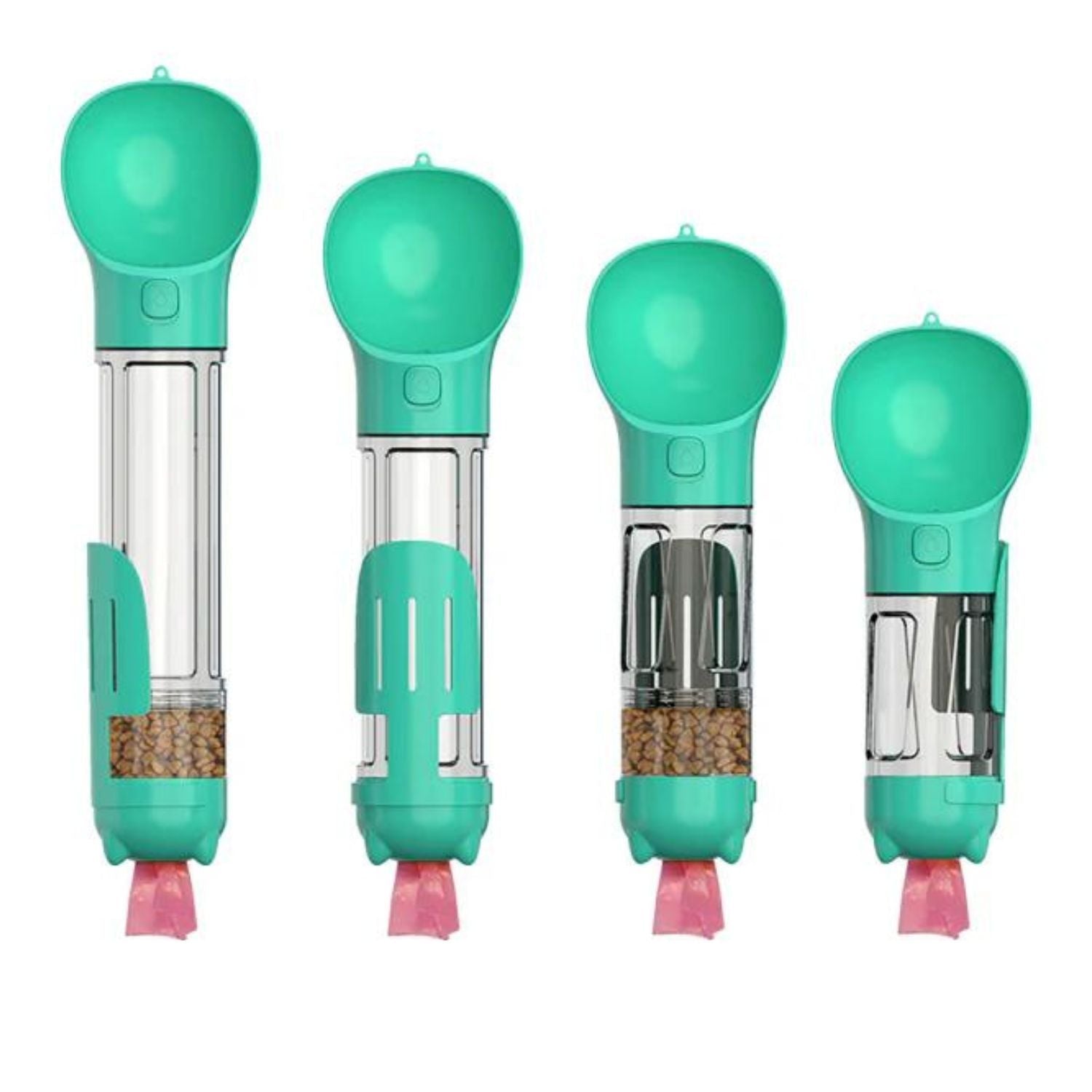 5 in 1 waterfles geel 300ml en 500ml