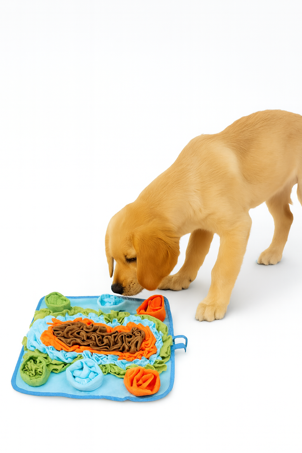 NasenSpaß | Rutschfeste Schnüffelmatte für Hunde – Bunt & Interaktiv