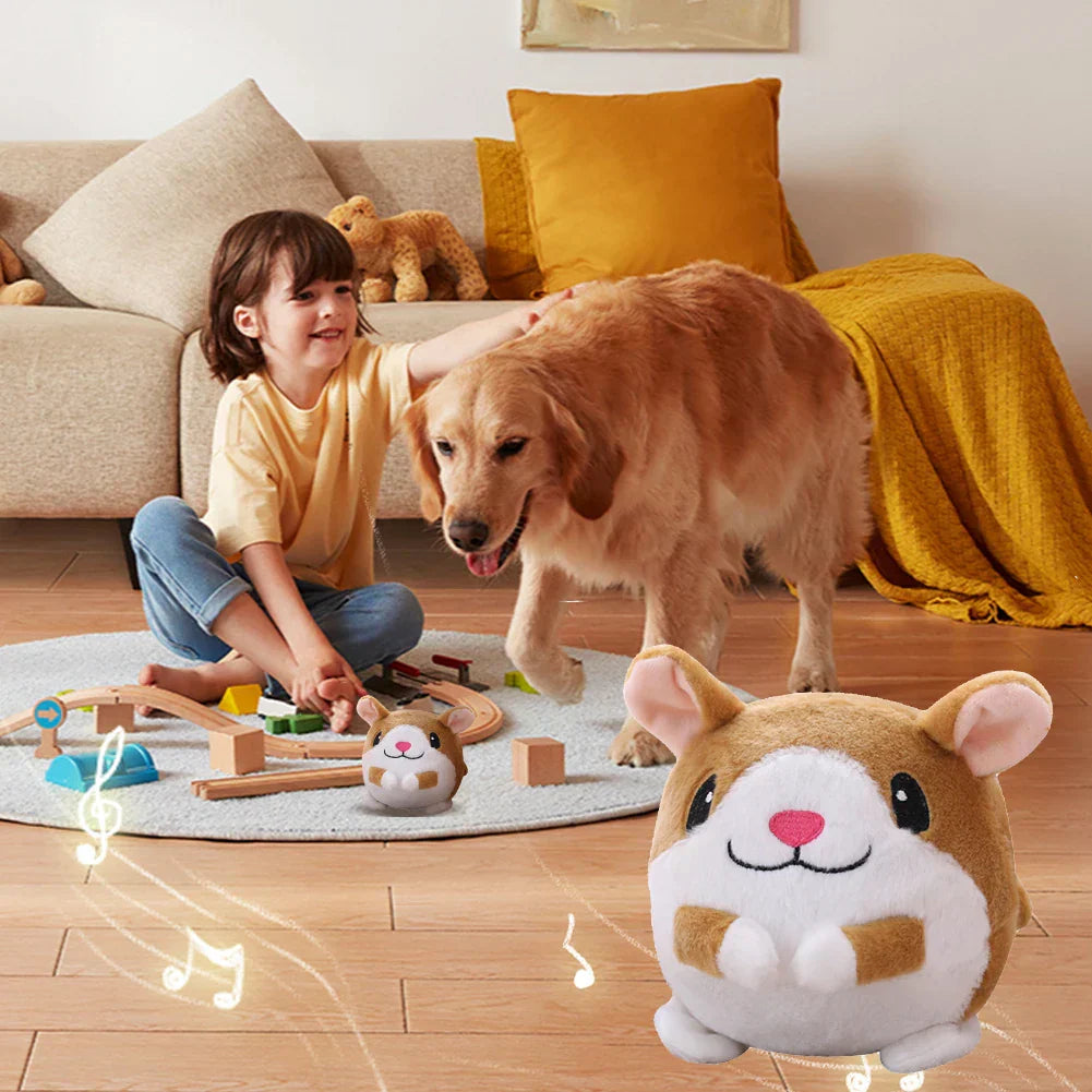 Tobino | Interaktiver Schweinchen-Spielball für Hunde