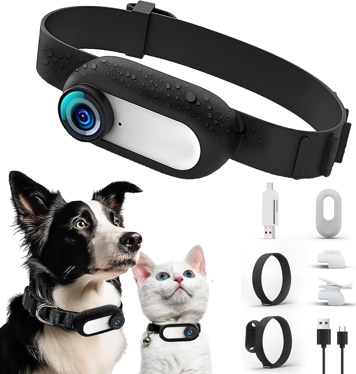 Fellblick | Haustierkamera mit Halsband für Hunde & Katzen