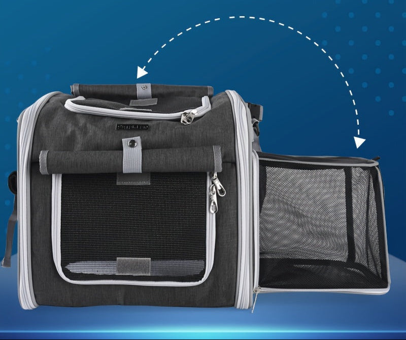 RidePaws | Erweiterbarer Fahrradkorb für Hunde & Katzen