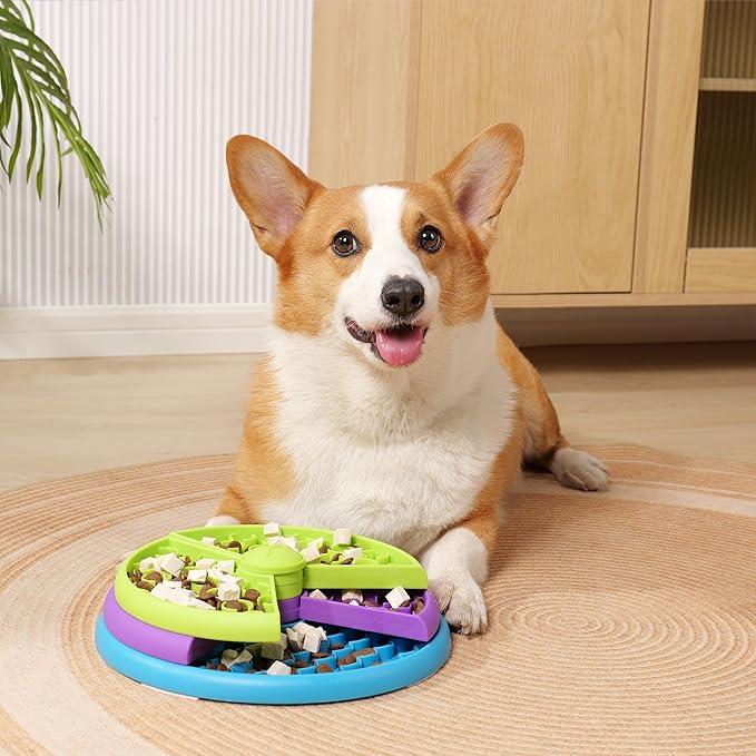 Leo | Interaktiver Snack-Spinner für Hunde mit Fütterungsstufen