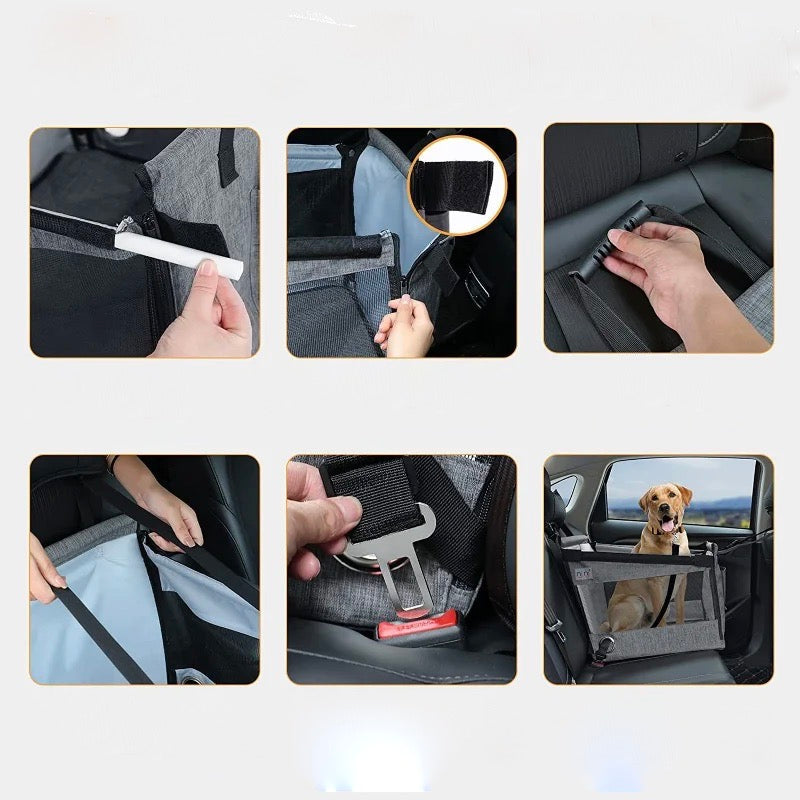 TravelNest | Auto-Transportbox für Haustiere