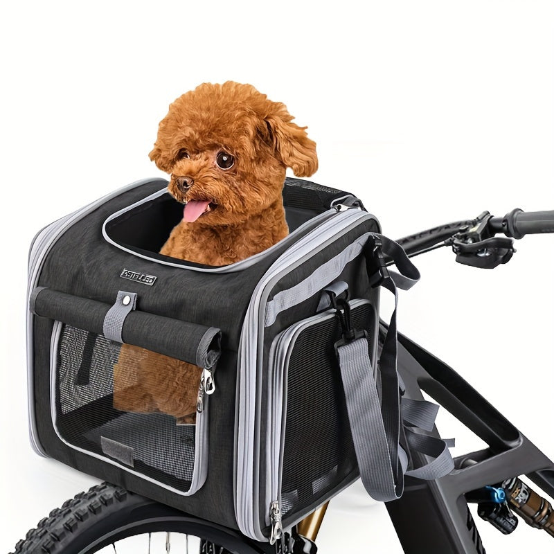 Barko | Sicherer & erweiterbarer Fahrradkorb für Hunde
