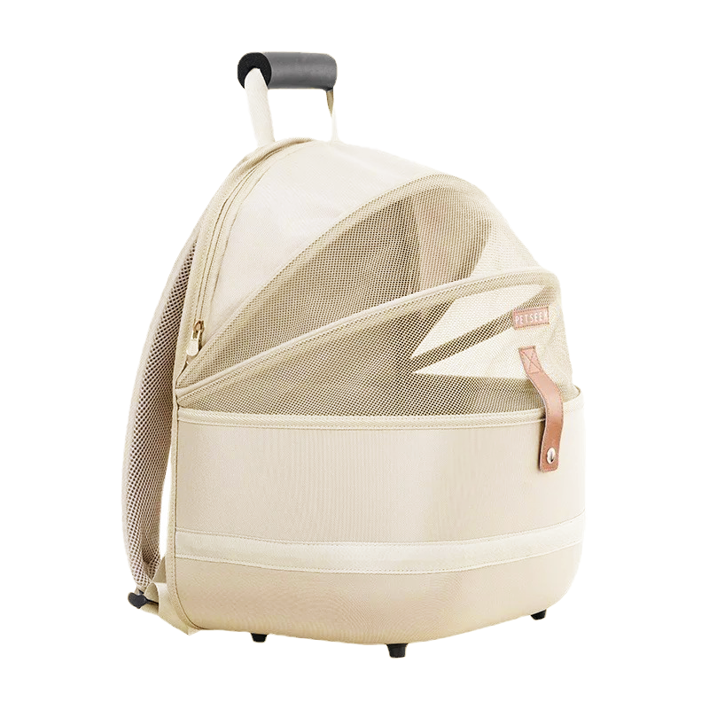 Luftpfote | Katzen-Transportrucksack mit 90° Öffnung & atmungsaktivem Mesh-Design