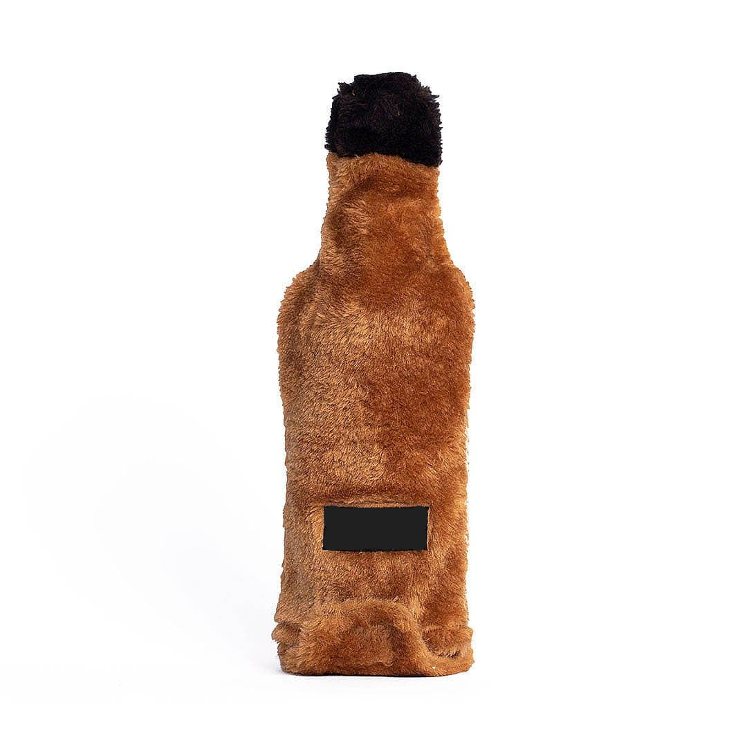 BellBuddy | Quietschendes Whiskey-Flaschenspielzeug für Hunde