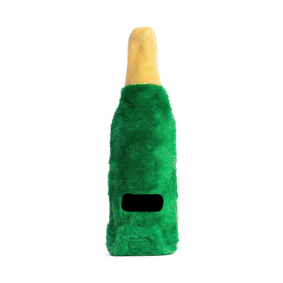 Bellvino | Hundespielzeug – Plüsch Champagnerflasche