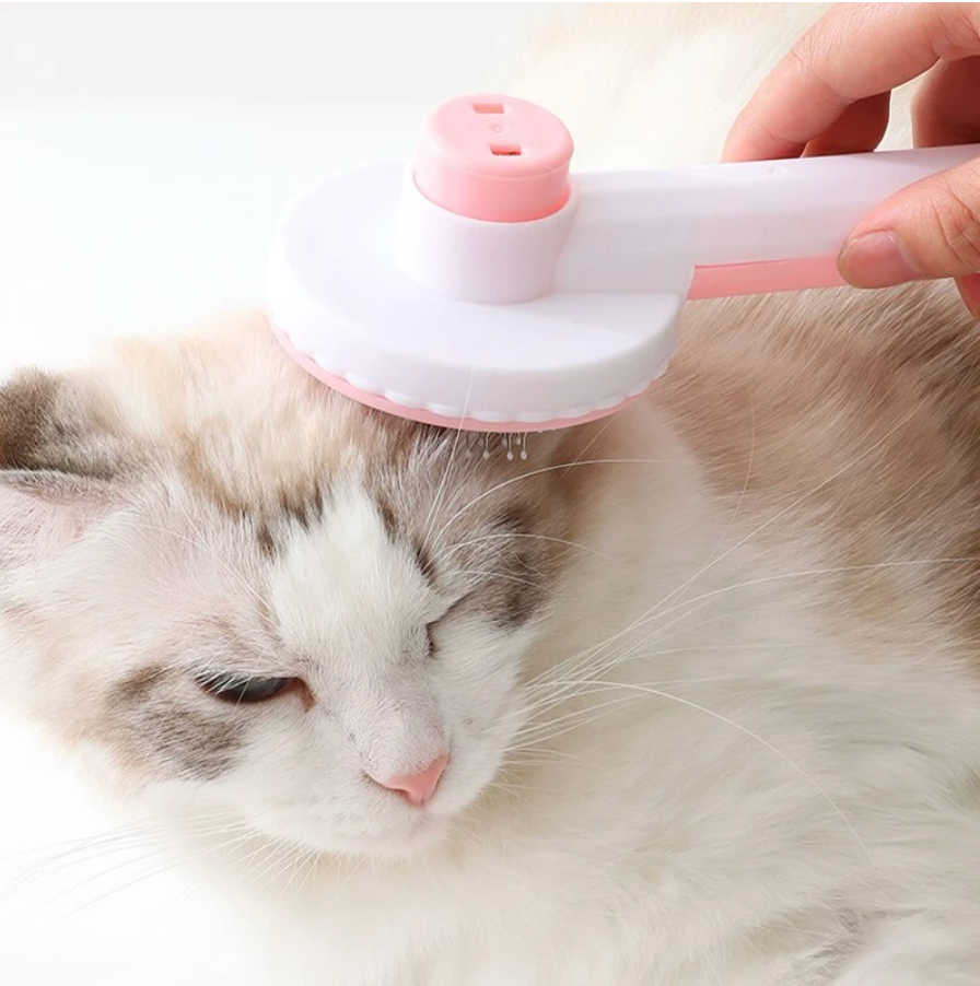 Minka | Selbstreinigende Katzenbürste für sanfte Fellpflege
