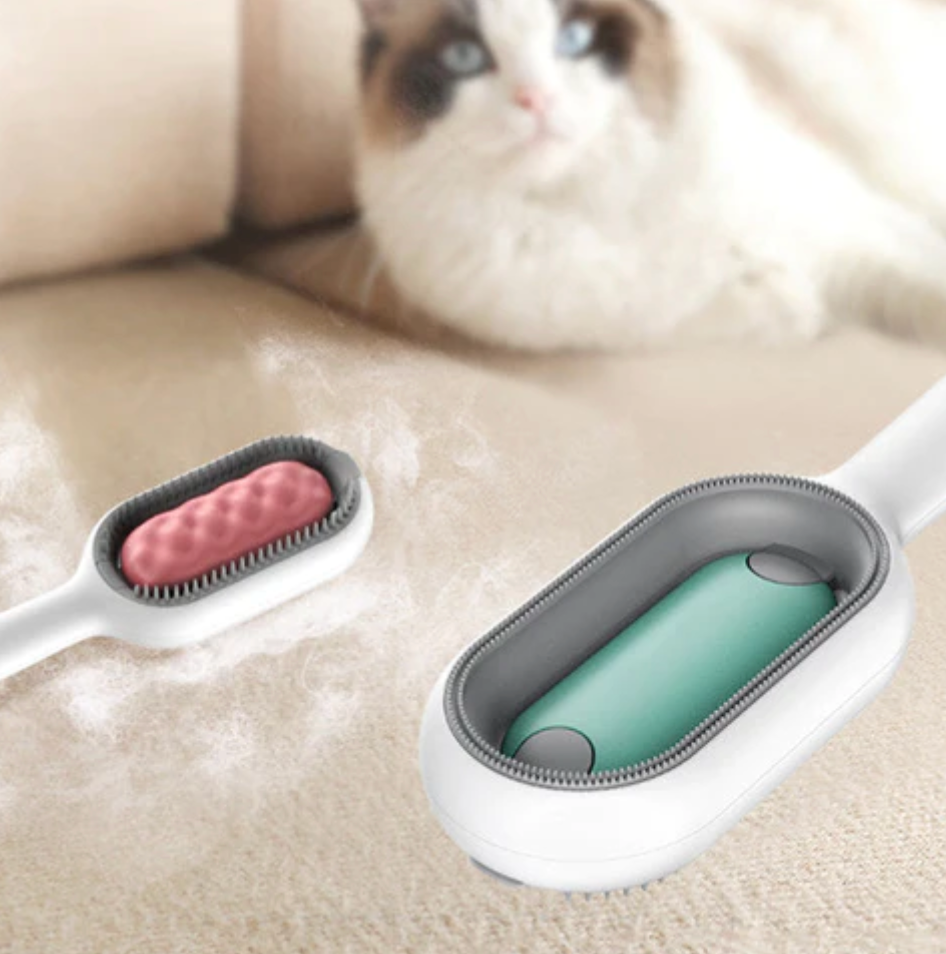 Nelly | Selbstreinigende Haustierbürste für Hunde & Katzen